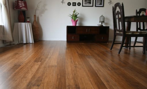 Plancher de bambou Java